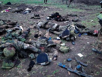 Wanna see russian brave soldiers after meeting ukrainian forces?
