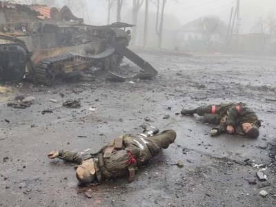 Wanna see russian brave soldiers after meeting ukrainian forces?