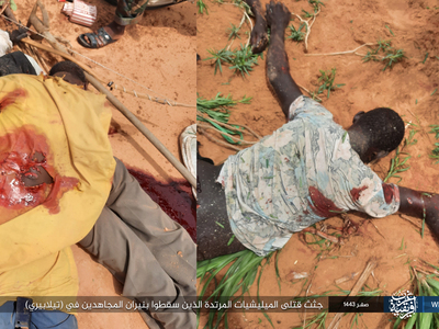 Photo report Dead apostate militias killed by Islamic State in Africa
