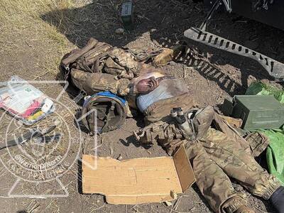 Dead Ukrainians near Kursk