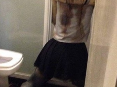 Depressed young Indonesian girl commit suicide in her bathroom 