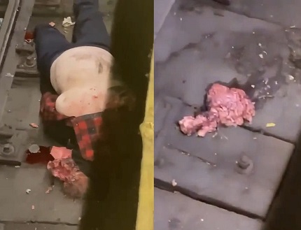 Fucked Up By Train In New York