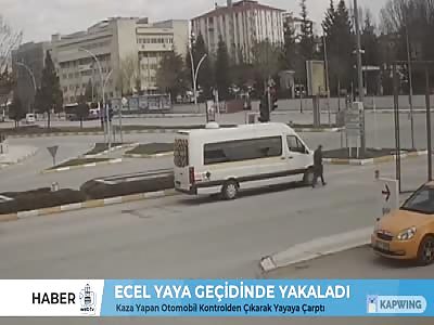 Turkey, pedestrian killed on  crossing.