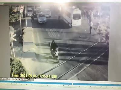 Turkey Velimese Train Hit Bus