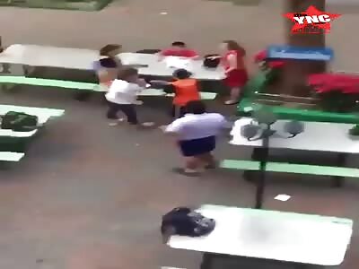 School parents brawl 