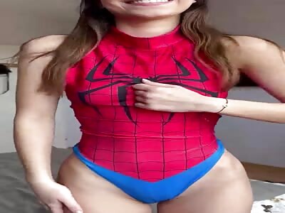 Who knew what Spiderman hides under his clothes