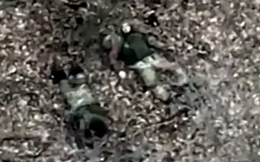 Drone dropped grenade makes orcs crawl