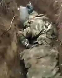 Ukrainian forces have taken a Russian trench in Bakhmut