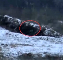 Ukrainian sniper hits a target in Avdiivka