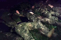 Dead bodies of Belgorod saboteurs (supposedly Ukrainians)