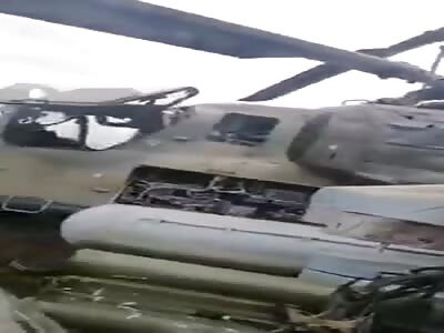 Downed Russian Helicopter