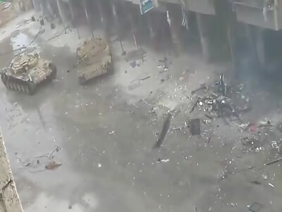 Tanks in Operation in Syria