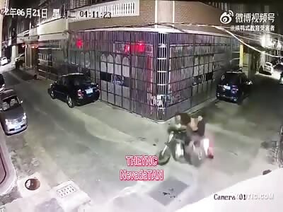 collision between two motorcycles