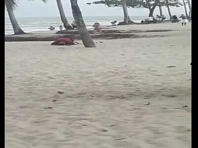 Terror on the Brazilian beach