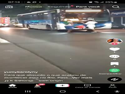 Man crushed by bus driver