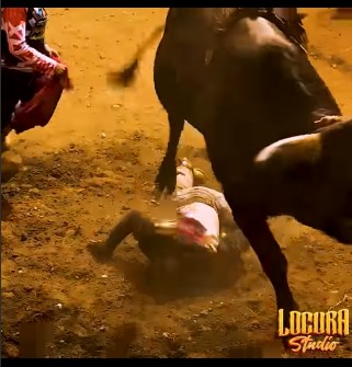 BULL OF HELLS, trampled on a Mexican man