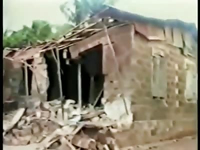 Nigerian Soldiers Bomb A village in Sierra leone 