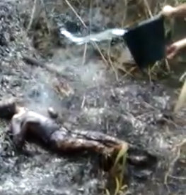 Indonesian Ritualist Burnt to Death
