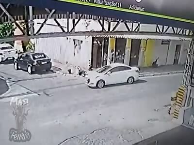 car kills two men ( action & aftermath)