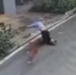 Head Explodes on Contact with the Ground.