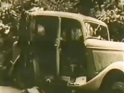 Bonnie and Clyde ambush and execution