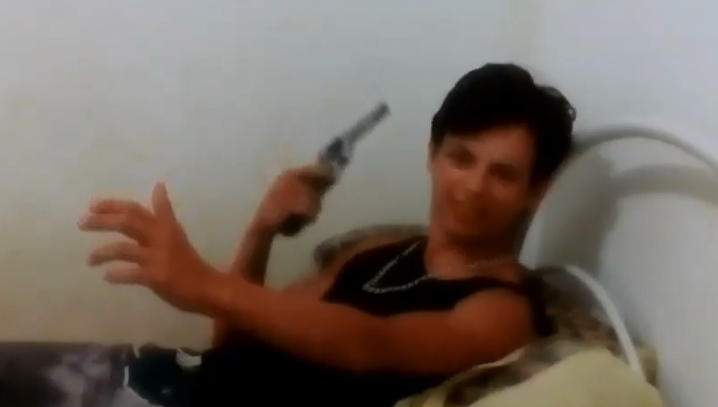 Stupid Kid Playing Russian Roulette Shoots Himself in the Head