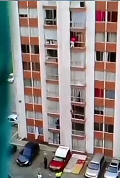 Woman Dressed Nicely for her Final Day..Jumps to Her Death from Her Apartment Balcony 