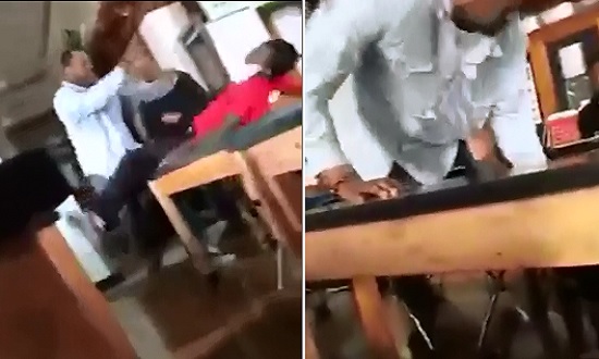 Teacher SNAPS and Attacks Student in Class..calls Him a N*gger 