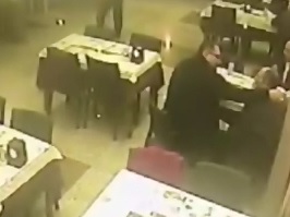 After Paying the Bill Man is Nonchalantly Shot to Death inside Restaurant 