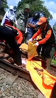 Woman's Suicide by Train Aftermath is a Complete Mess 