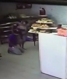 During Robbery Man is Put to his Knees then Executed Cold Blooded 