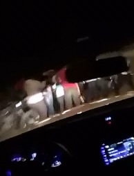 Shock Dashcam Video shows Driver Crushing People against Car..2 were Killed (Slow Motion Added) 