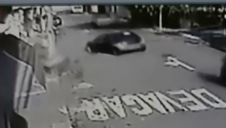 Motorcyclist Killed Instantly Hitting Light Pole Mid-Air