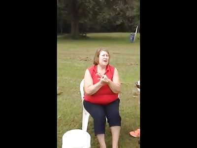 Ice Bucket Challenge goes Way Wrong as the Family Pitbull gets Too Excited 