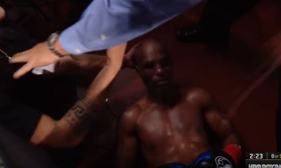 Boxing Legend Bernard Hopkins Knocked OUT of the Ring in his Final Fight 