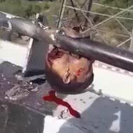 New Better quality footage showing man beheaded in accident (and new angle)