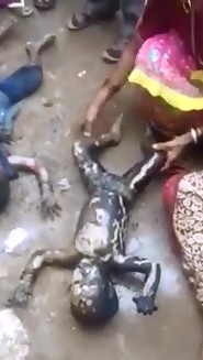 Horrific and Sad Video shows 4 Kids Burned to Death in Kerosene Explosion