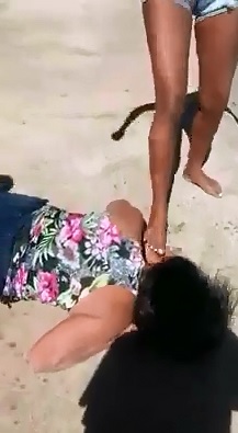 BRUTAL Video shows Girl Stomped to Blood..Not Sure if Still Alive 