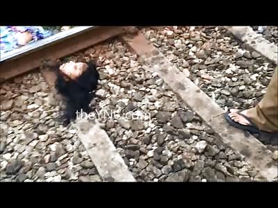 One Woman's Perfect Beheading by Train...