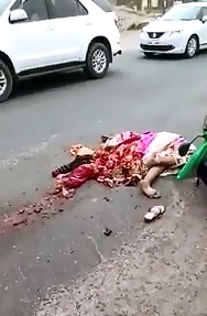 Mother and Son Scooter Accident is too Gruesome to Explain 