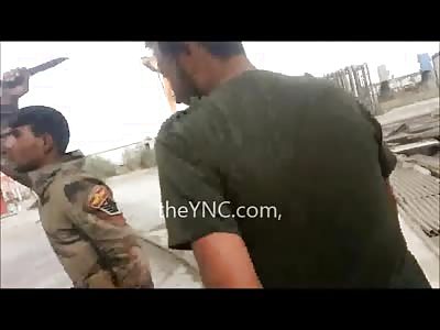 Iraqi Revenge..Soldier Plays with the Head of ISIS Member like a Soccer Ball 