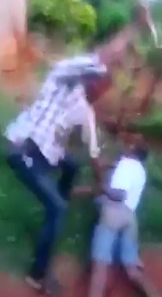 Ridiculous Punishment on Teen Boy by Pretty Much the Whole Village 