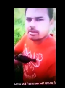 Man Commits Suicide Live on Facebook with Bullet to the Heart (First Bullet Jams...) 
