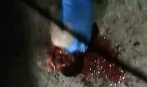 Gruesome New Execution from Brazil shows Man's Head Literally Hacked Off 