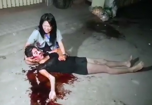 Asian Woman Dies in the Arms of a Caretaker..She gives up at the End 
