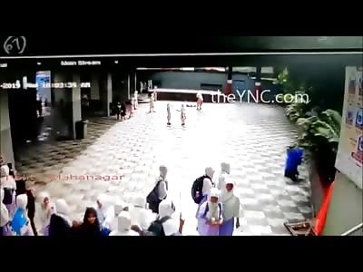 School Girl Suicide in Front of her Peers..Caught on Camera 