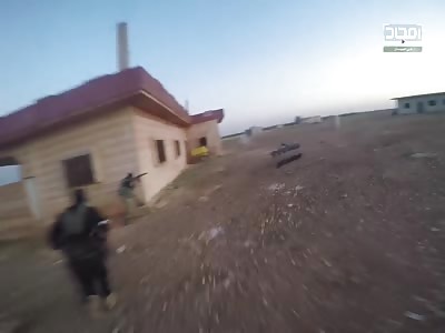 (HD) ISIS attack on the village of Salim