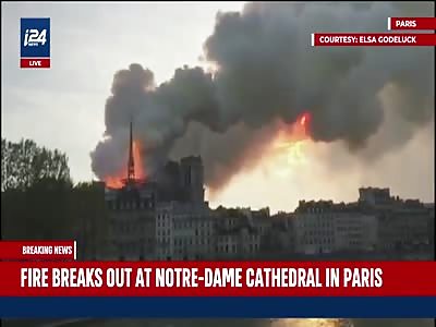 Fire: the famous cathedral of Notre Dame in Paris has gone!