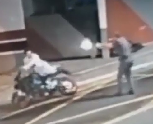 Motorcycle Thief Shot Dead by Cop in Sao Paulo