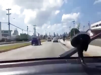 Road Rage in Dominican Republic